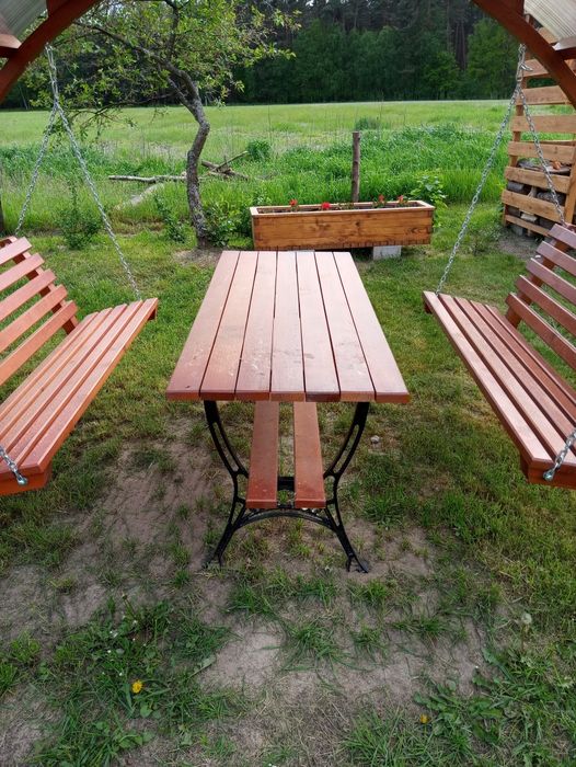 Huśtawka ogrodowa 3w1