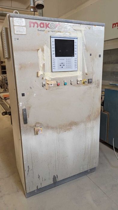 Автоматичний прохідний фарбувальний верстат MAKOR, Італія