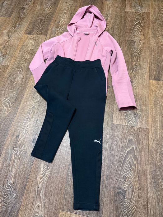 Спортивный костюм PUMA (оригинал) — пудровый и черный