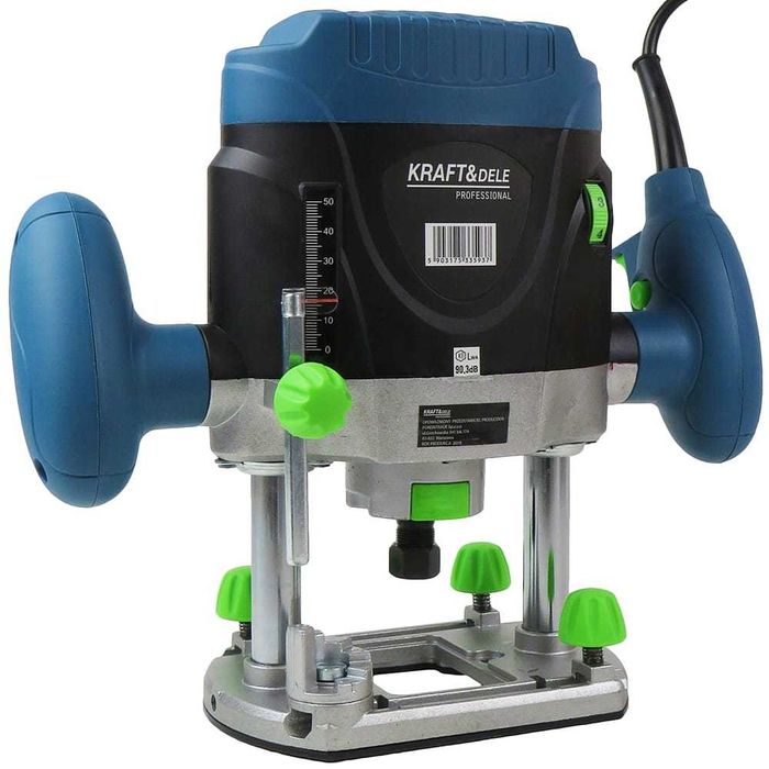 KRAFT&DELE Frezarka Górnowrzecionowa Do Drewna 6-8mm 1900w KD1683-z