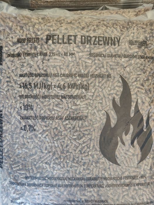 Polski Pellet Sosnowy A1 Dostawa gratis
