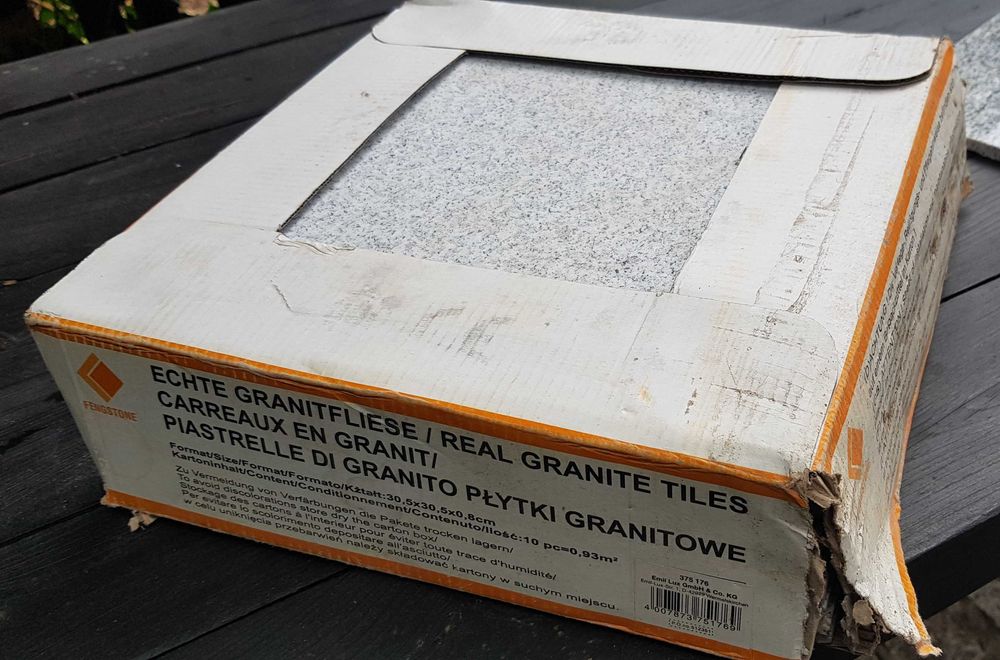 Płytki granitowe 30,5x30,5 polerowane NOWE