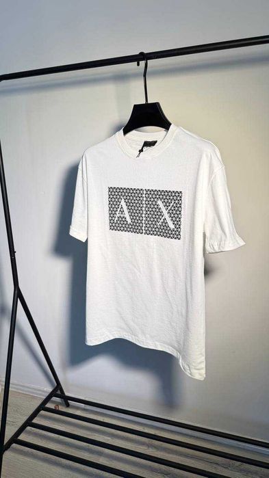 Чоловіча  мужская футболка Armani Exchange  White