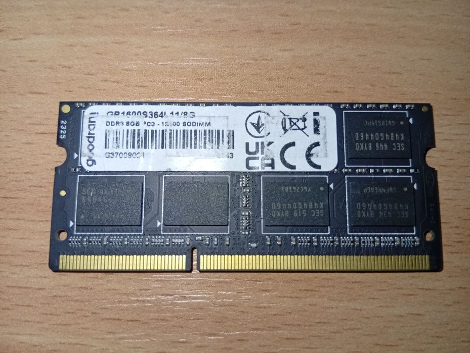 Оперативная память для ноутбука 
Оперативная