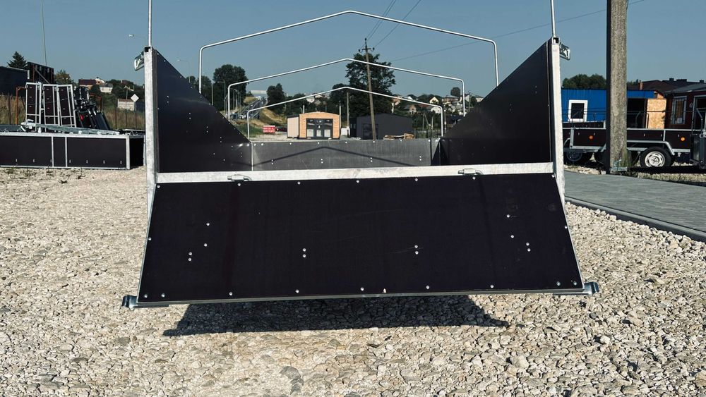 Причіп до легкового авто ПАЛИЧ 1,26 х 2,15м 40см борт оцинкований