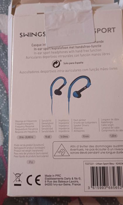 Auriculares com fios