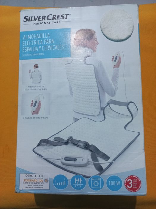 Almofada cervical de aquecimento