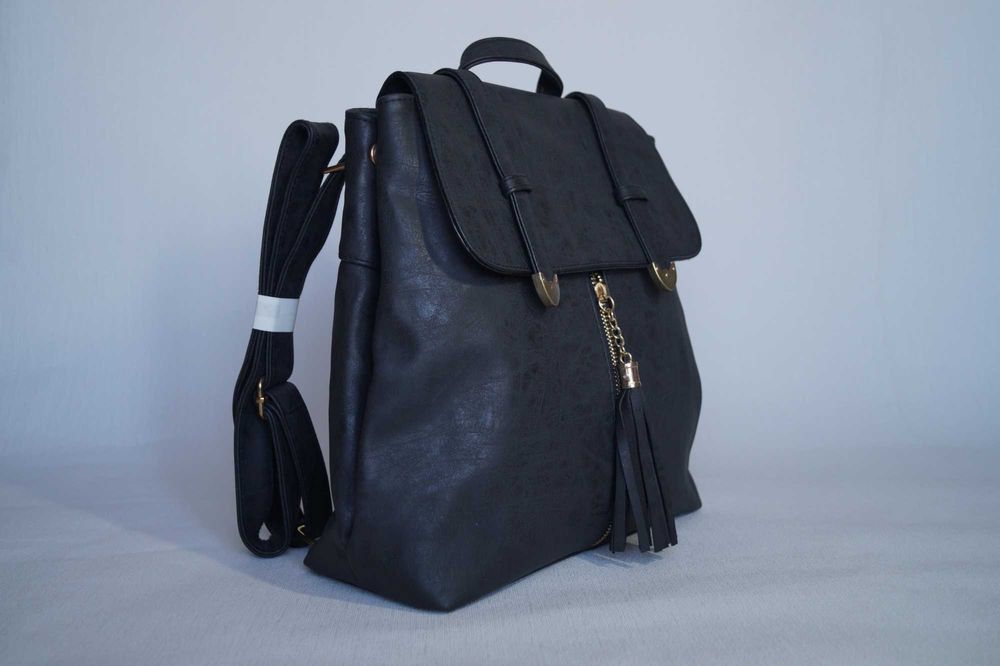 Рюкзак жіночий чорний, сумка жіноча