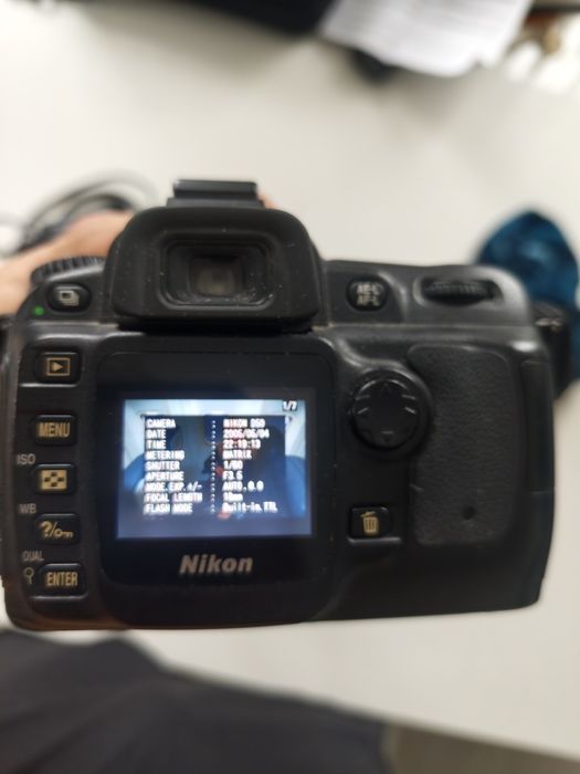 Nikon D50 uszkodzony