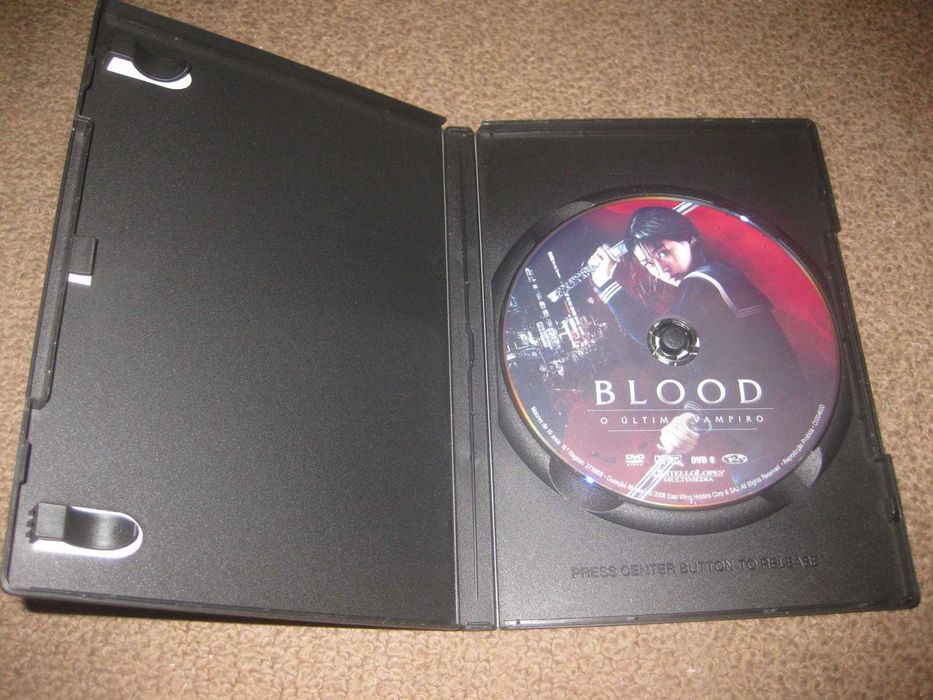 DVD "Blood: O Último Vampiro" com Gianna Jun