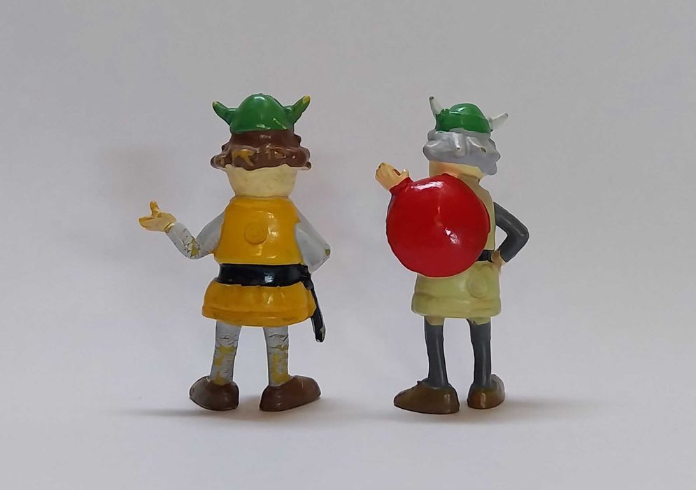 Bonecos do Wickie, o Viking, em pvc
