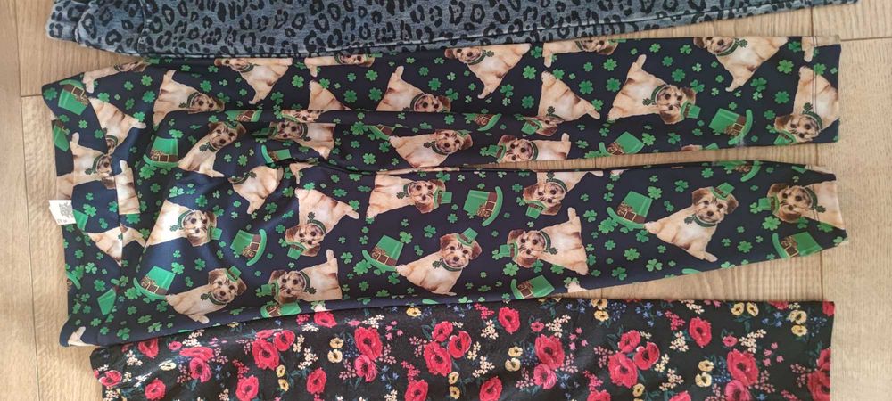 Jak nowe 134 legginsy dla dziewczynki