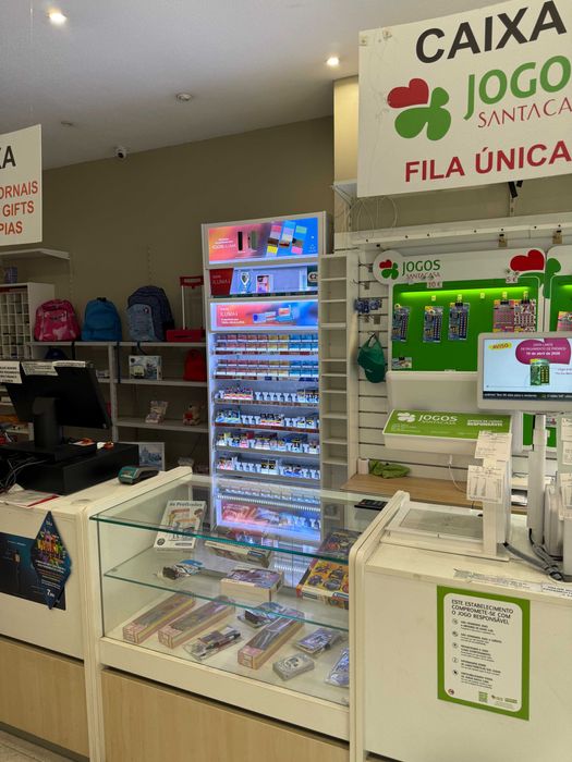 Trespasse Tabacaria com Jogos Santa Casa