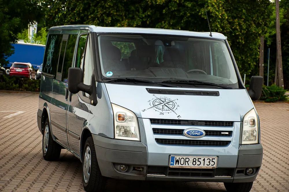 Ford Transit Euroline Westfalia 2.2 Diesel 170km 7 osob Stolik Rozładowana kanapa