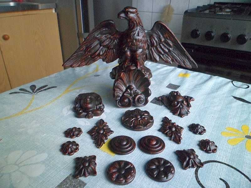 Duży Orzeł Gipsowy + Dodatki