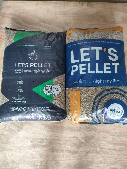 Pellet 6mm, sosnowy, certyfikat A1