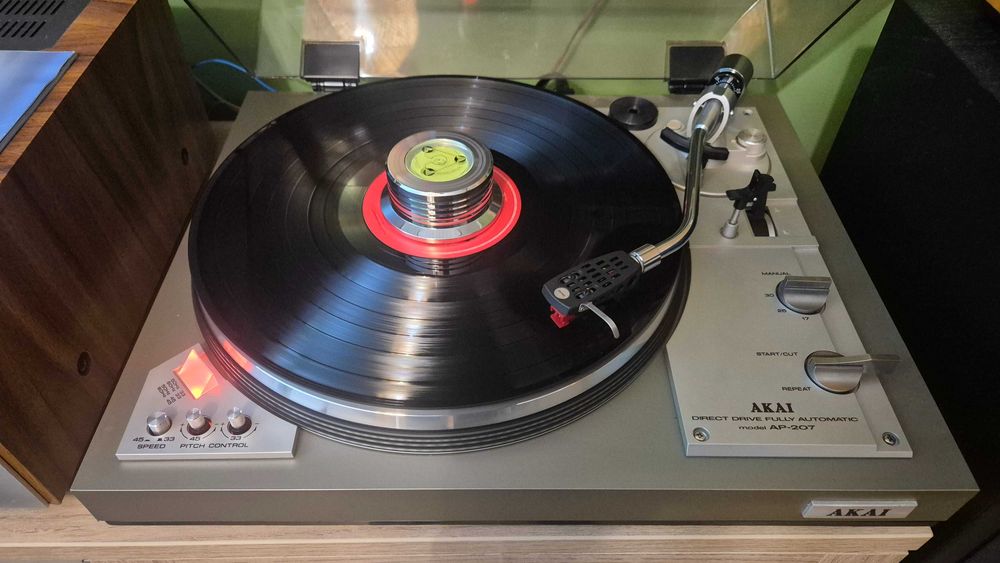 Gramofon AKAI AP-206C AP-207 Vintage Direct Drive Nowa Sól • OLX.pl