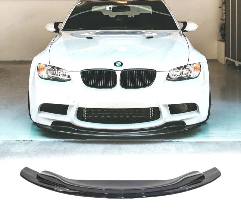 SPOILER LIP BMW E92 E93 M3 06-14 LOOK M3 GTS PRETO BRILHANTE