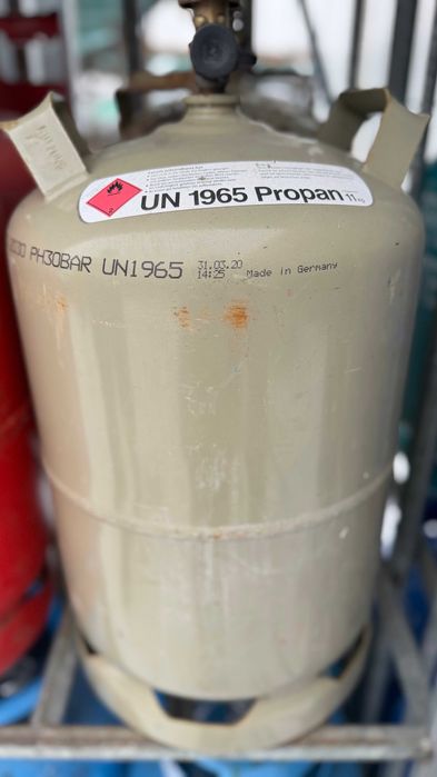 Butla gazowa 11kg zawór niemiecki