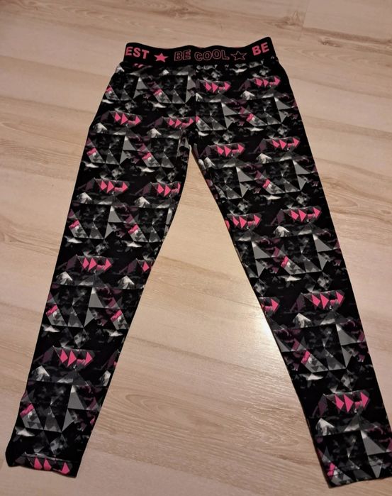 Legginsy gładkie, nowe