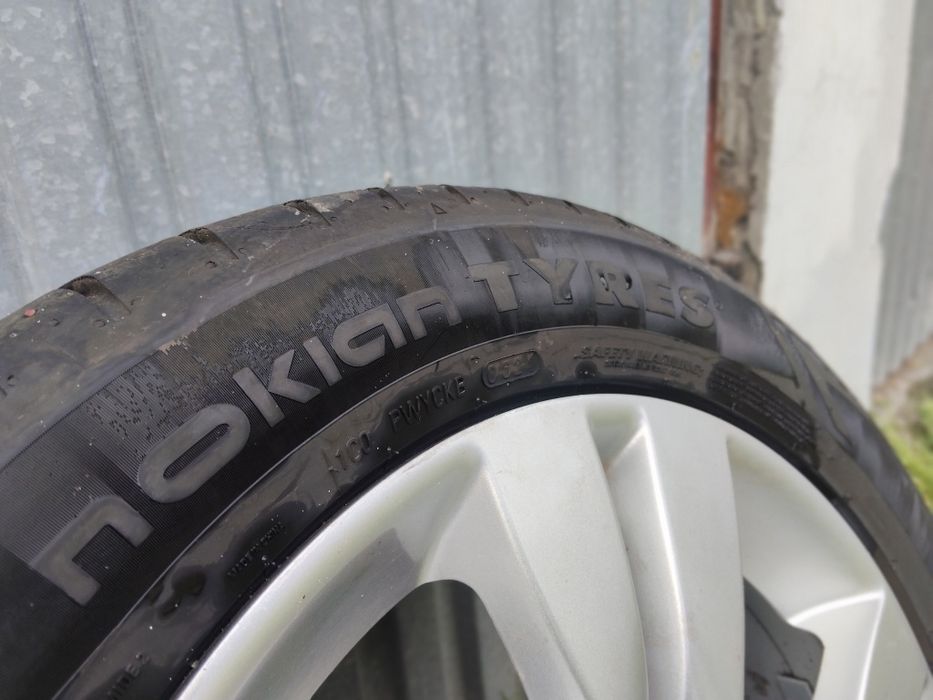 Alufelgi opel 5x115r 17 opona lato