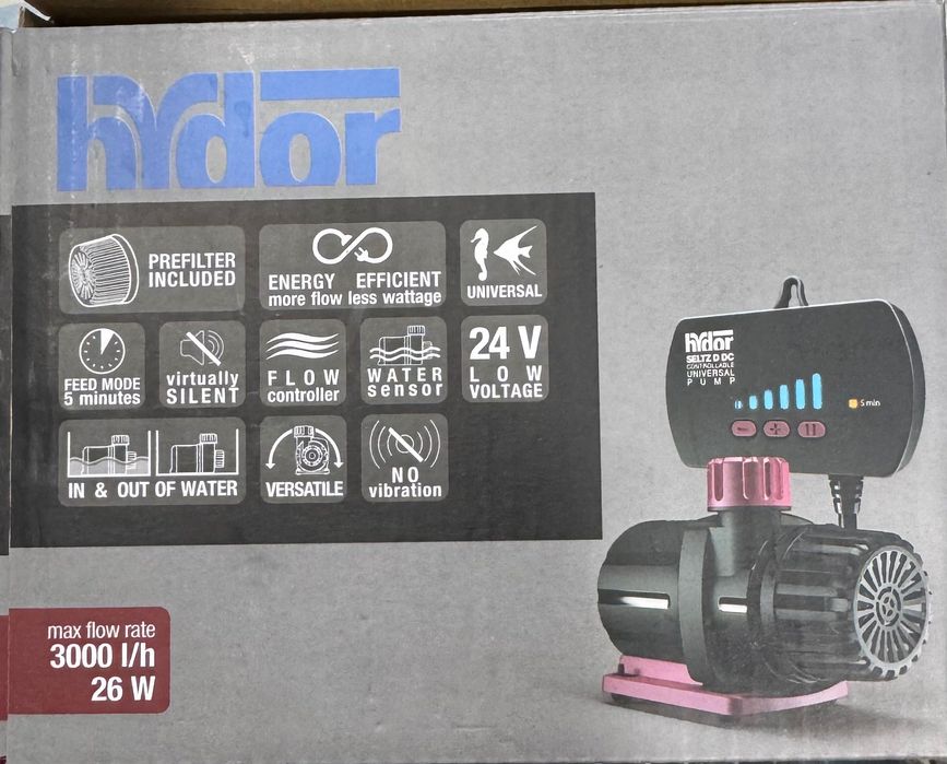 Акваріум помпа  Hydor Seltz D 3000 DC l Pump (3000л в год
