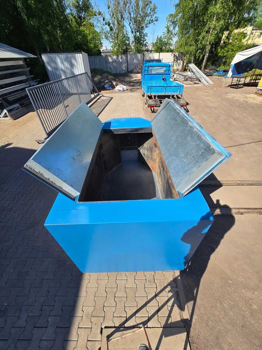 Pojemnik izolowany na asfalt termos kontener producent 1m3 1,5m3 3m3