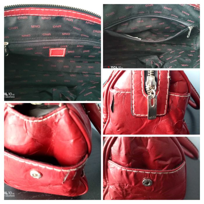 Carteira  preta Mango