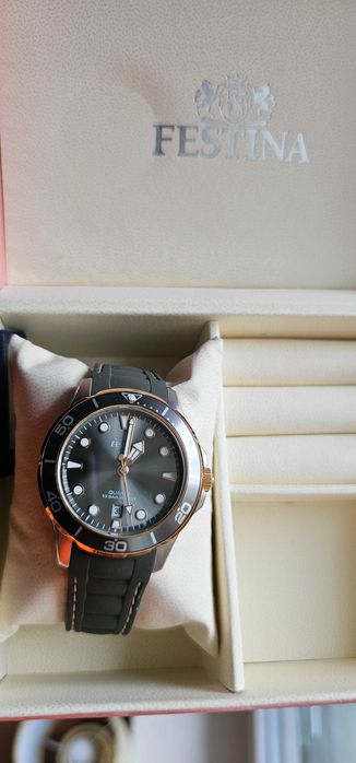 NOWY zegarek damski Festina gwarancja dowód zakupu sportowy elegancki