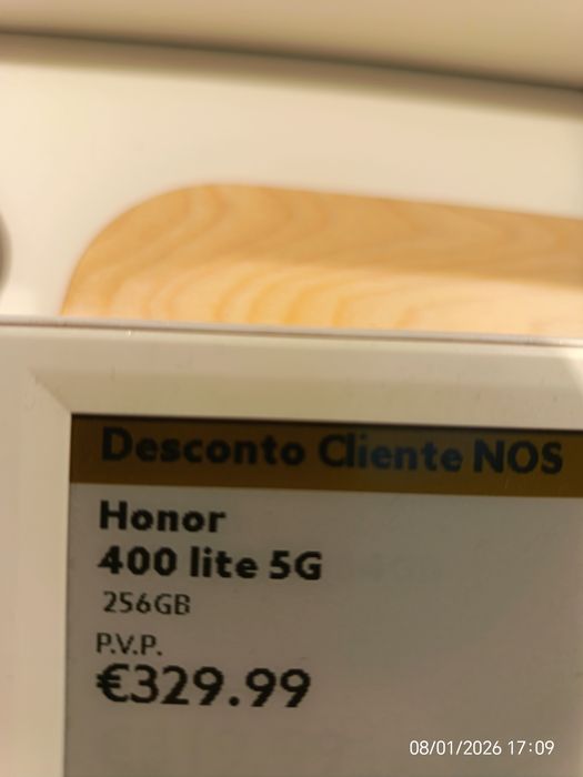 Honor 400 novo 16gb/256 rom/a prova de água/factura e garantia