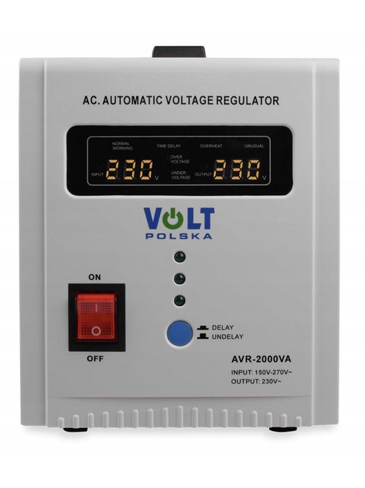 Стабілізатор напруги 2000 Вт Volt Polska AVR-2000VA