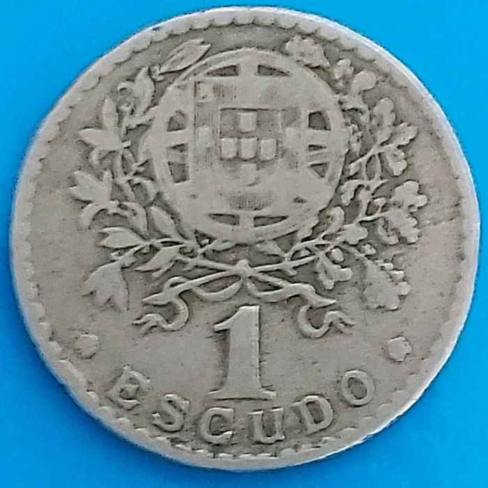 1$00 PTE de 1944, Republica portuguesa RARA