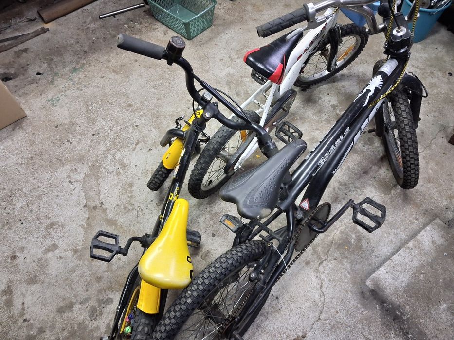 Pakiet 3 rowerów bmx
