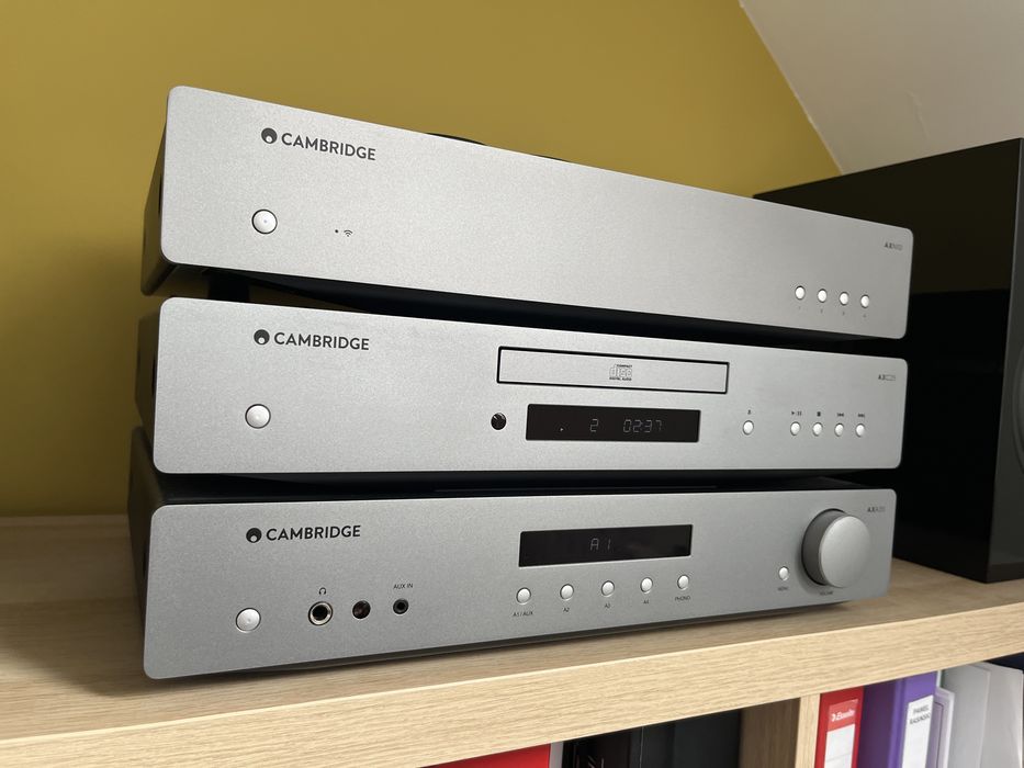 Cambridge Audio zestaw HiFi AXA35, AXC25, AXN10
