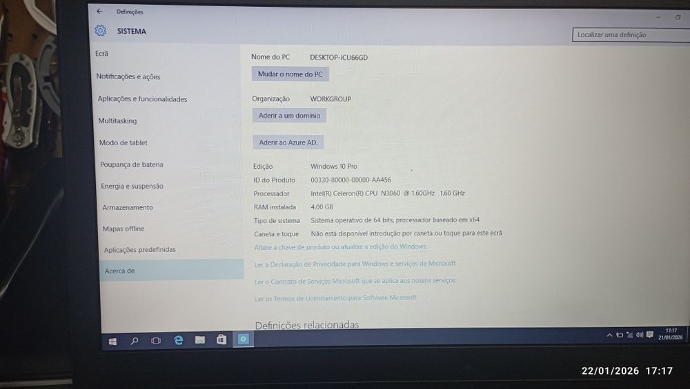 Portátil Lenovo idepand