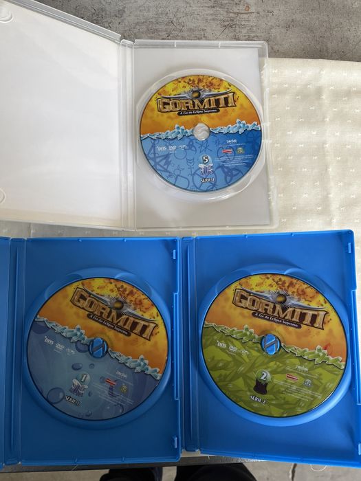 Dvds gormitis como novos