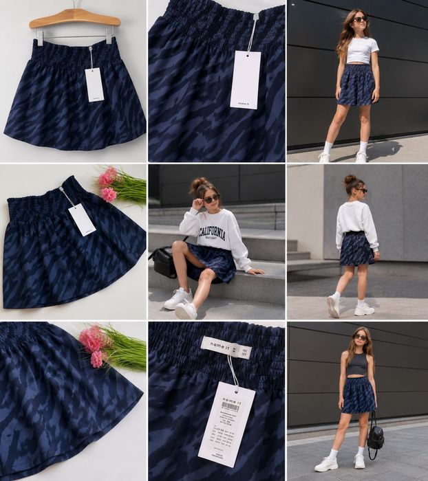 стильна спідниця від бренду name it — must-have для модного гардеробу, 152 Zara