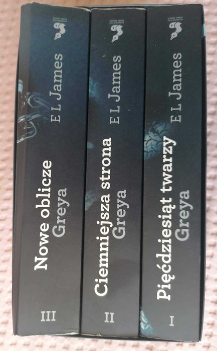Trylogia KLASYK "50 twarzy Grey'a" E.L. James