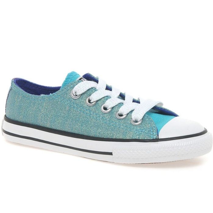 Кеди Converse All Star Oxfords Blue and Gold