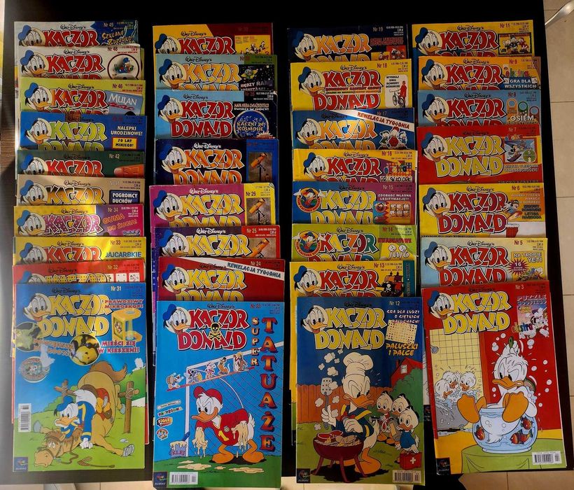 KACZOR DONALD Komiksy wydanie zeszytowe rok 1998