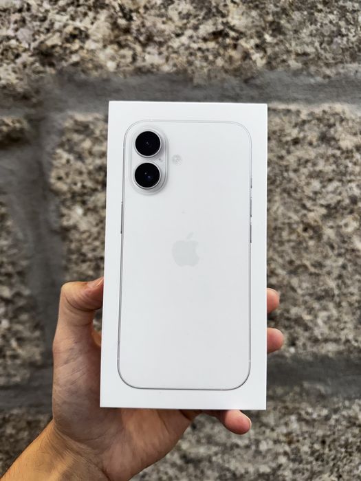 iPhone 16 branco 128Gb Novo