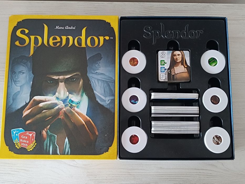 Stojaki na żetony do gry splendor czarne