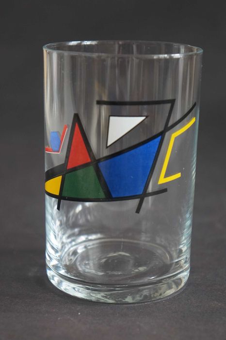 PRL- Szklanka a'la Picasso klasyczna forma