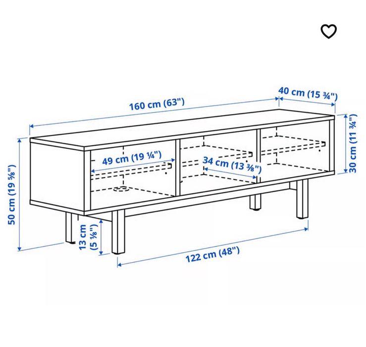 Móvel tv stockholm Ikea como novo