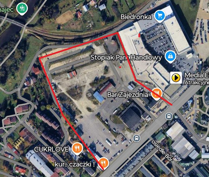 Wydzierżawię plac NOWY TARG