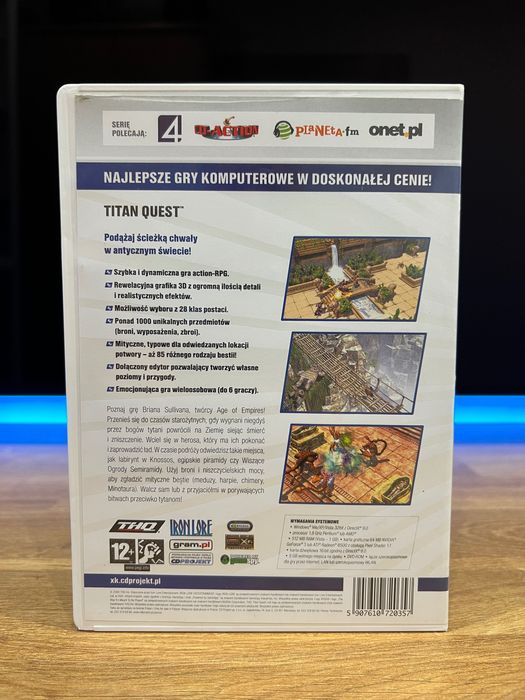 Titan Quest (PC PL 2006) DVD BOX polskie wydanie eXtra Klasyka