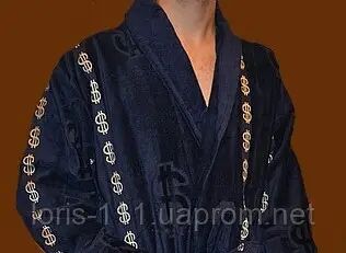 Махровий халат чоловічий