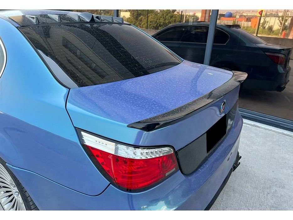 BMW 5 серія E-60/61 2003-2010 рр. Спойлер M4-Style (чорний глянець)