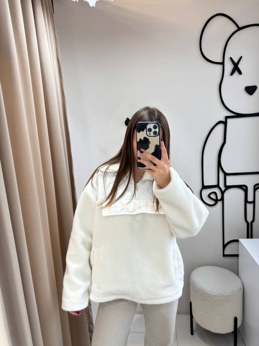 Кофта флісова Gucci світла розмір S/M