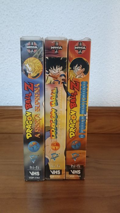 Cassetes VHS (Dragon Ball)
